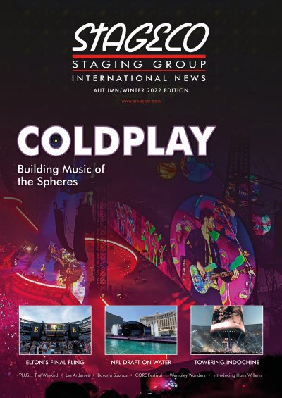 Coldplay: Building Music of the Speres - Elton's Final Fling - NFL Draft on Water - Towering Indochine - The weeknd - Les Ardentes - Bavaria Sounds - Core Festival - Wembley Wonders - Summer Recap